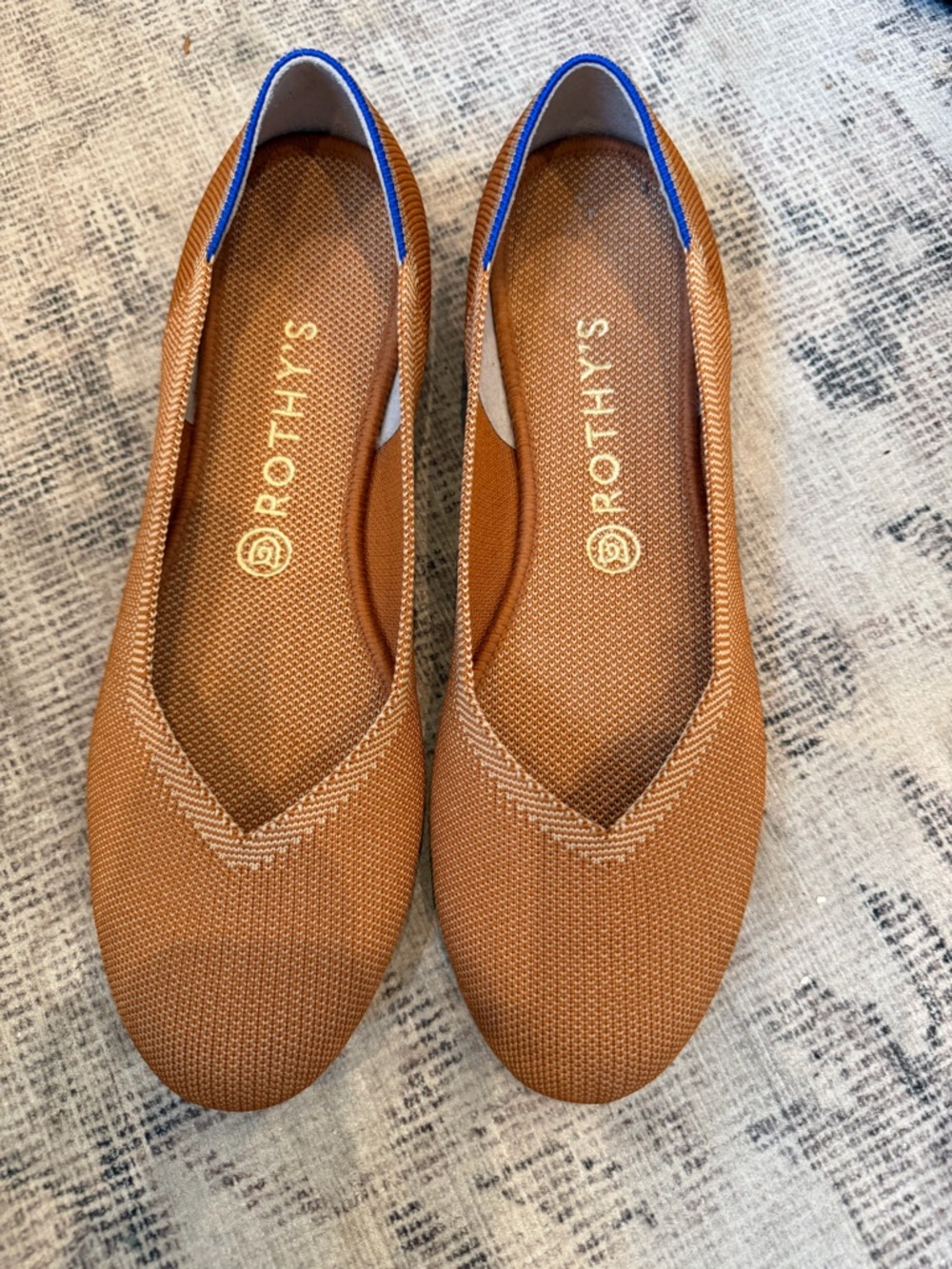 Rothy’s Retired Flats In Fawn Size 10 - Picture 2 of 9